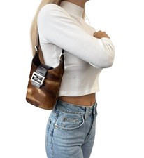 FENDI Vintage FF Pony Capelli