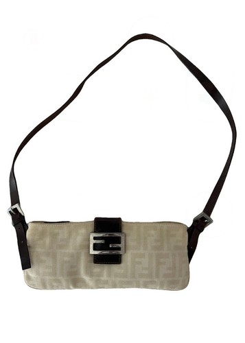 Baguette vintage fendi crema - baguette,