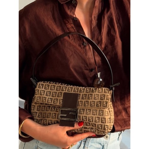 Borsa tracolla vintage fendi - borsa,